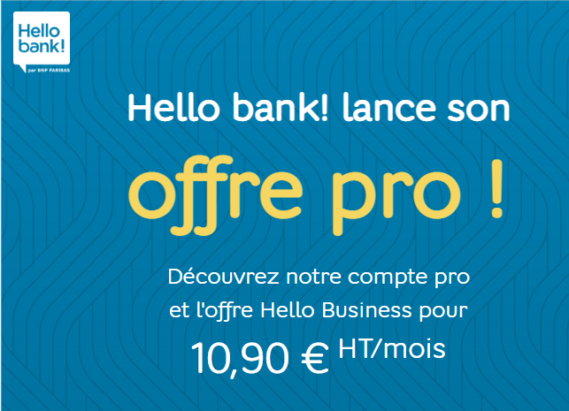 Hello bank! Pro :le compte pro, solution idéale pour les commerçants